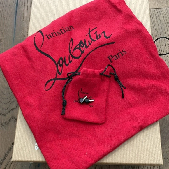 Christian Louboutin So Kate Black Napa Leather Stiletto Heels 85mm Size 39.5 - Picture 10 of 11